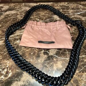 Max Mara weekend black chain never worn